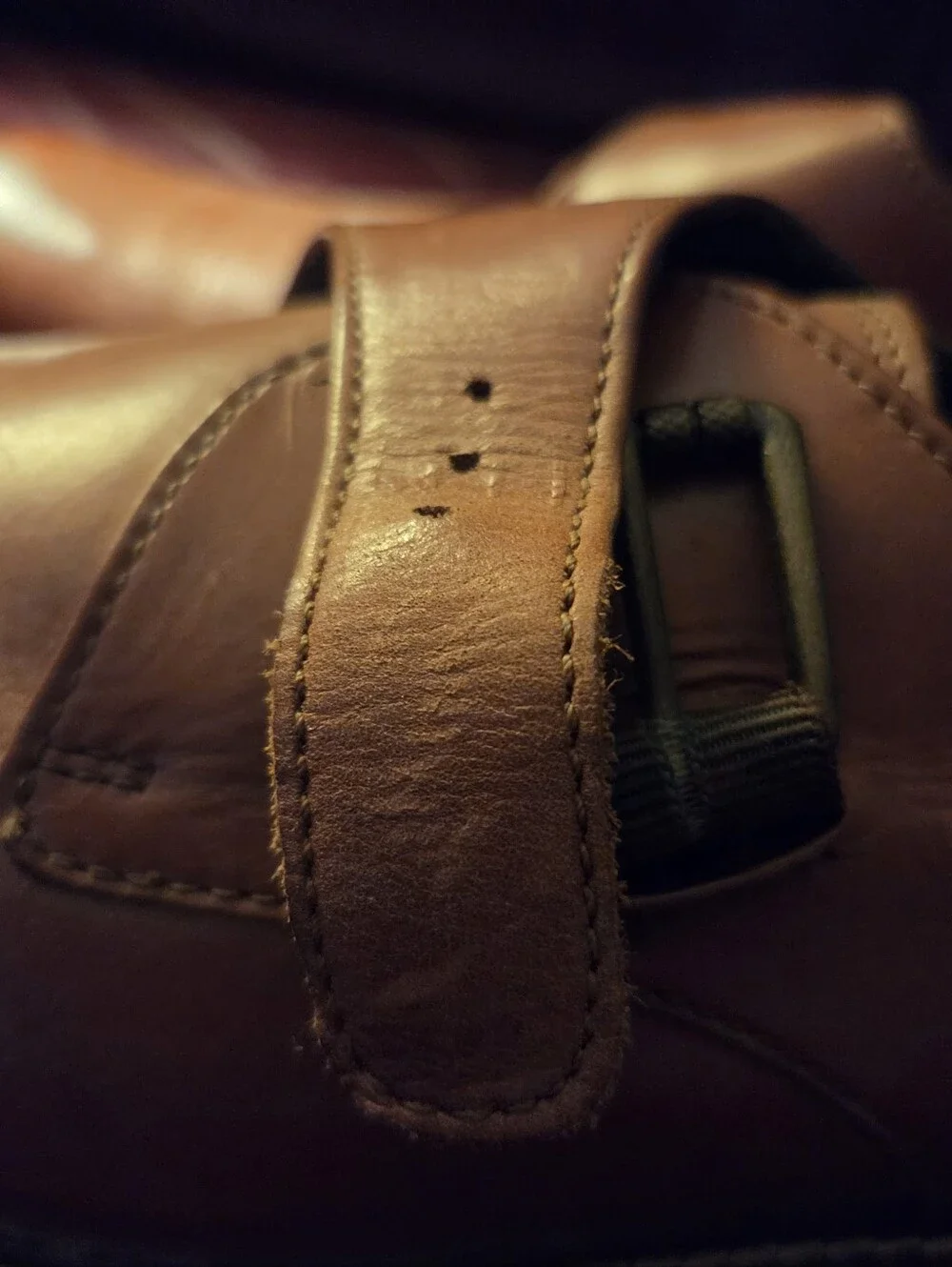 Cole Haan Kennedy Single Monk II Mens 10.5 Woodbury Color Used Shoes Designer